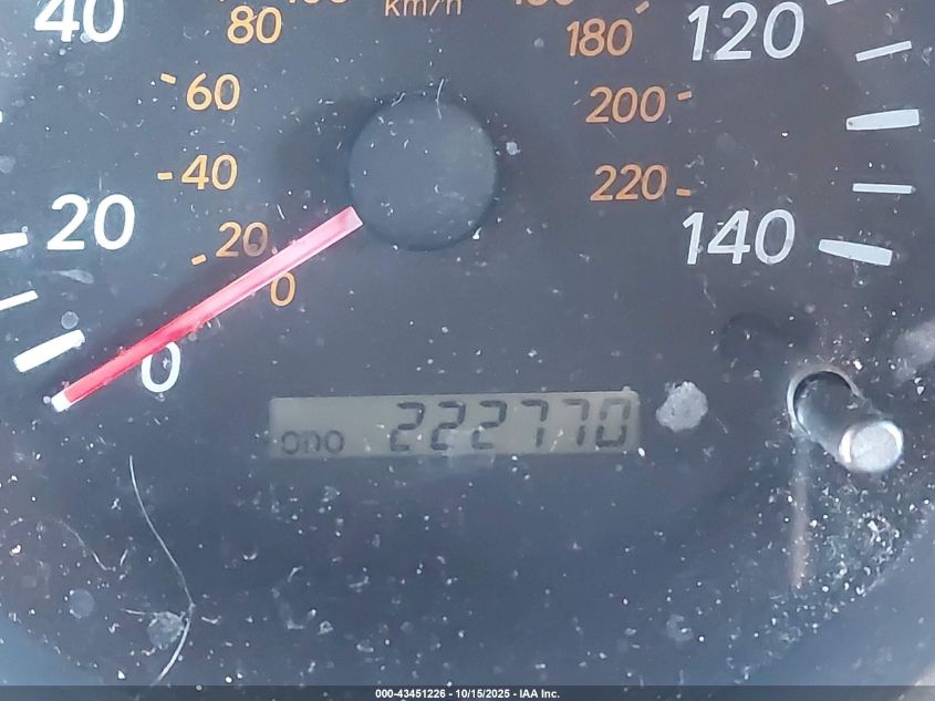 2002 Toyota Highlander V6 VIN: JTEHF21A820086287 Lot: 43451226