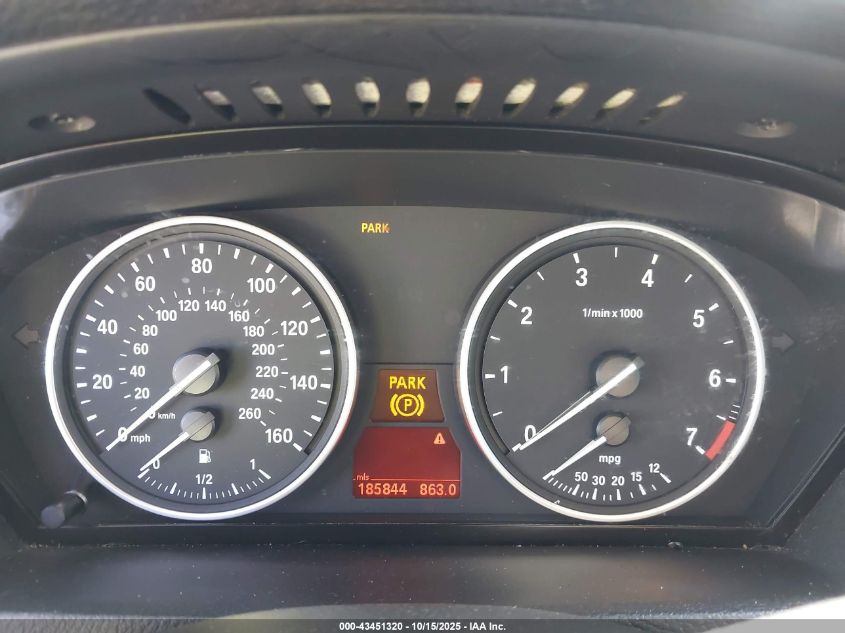 2008 BMW X5 4.8I VIN: 5UXFE83578LZ47384 Lot: 43451320