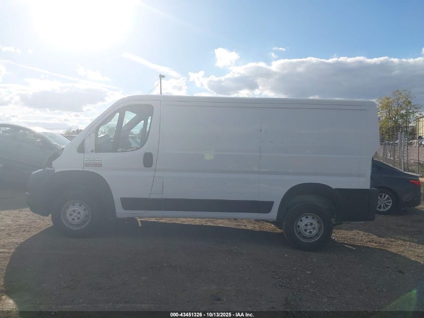 2019 Ram Promaster 1500 Low Roof 136 Wb VIN: 3C6TRVAG4KE514009 Lot: 43451326