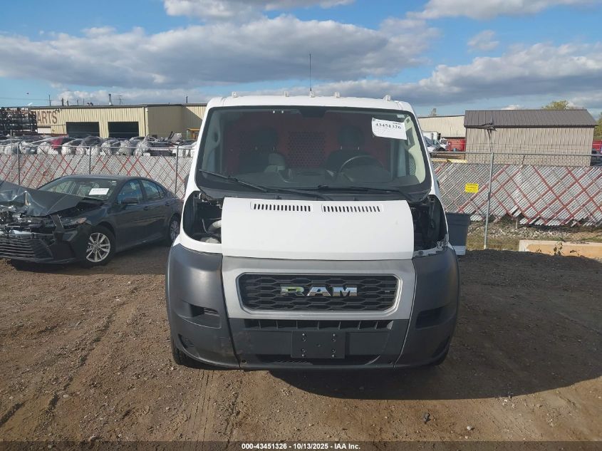 2019 Ram Promaster 1500 Low Roof 136 Wb VIN: 3C6TRVAG4KE514009 Lot: 43451326