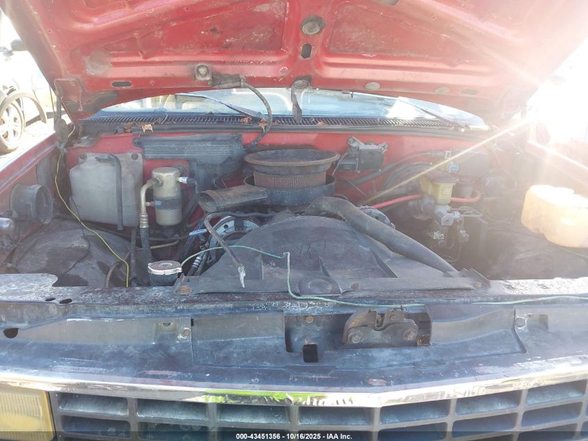 1992 Chevrolet Gmt-400 C1500 VIN: 2GCEC19Z6N1232389 Lot: 43451356