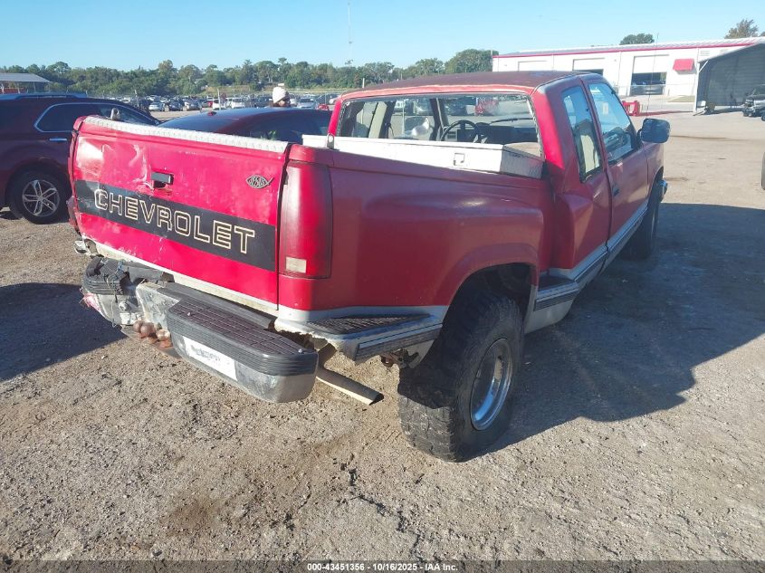 1992 Chevrolet Gmt-400 C1500 VIN: 2GCEC19Z6N1232389 Lot: 43451356