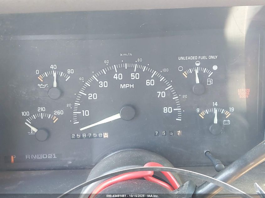 1994 Chevrolet Gmt-400 C1500 VIN: 1GCEC14K5RE154122 Lot: 43451461