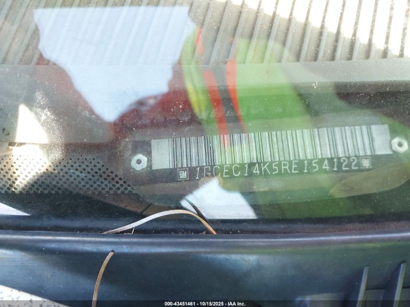 1994 Chevrolet Gmt-400 C1500 VIN: 1GCEC14K5RE154122 Lot: 43451461