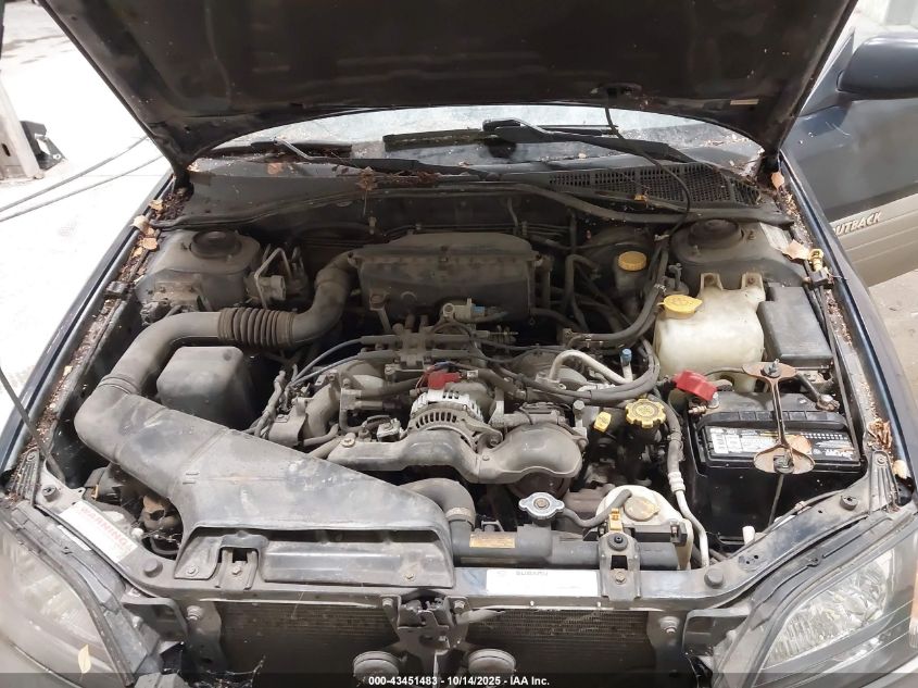 2001 Subaru Outback VIN: 4S3BH675017637999 Lot: 43451483