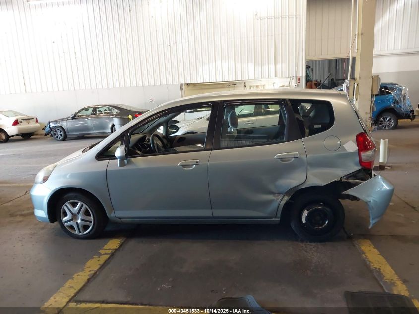 2007 Honda Fit VIN: JHMGD38497S053644 Lot: 43451533