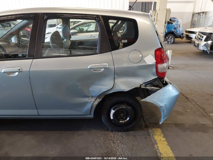 2007 Honda Fit VIN: JHMGD38497S053644 Lot: 43451533