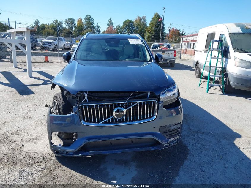 2020 Volvo Xc90 T6 Momentum 6 Passenger VIN: YV4A221K0L1602127 Lot: 43451544