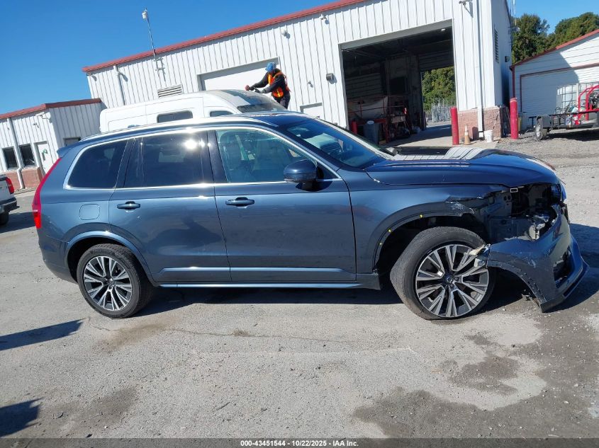 2020 Volvo Xc90 T6 Momentum 6 Passenger VIN: YV4A221K0L1602127 Lot: 43451544