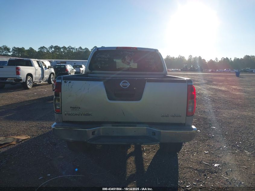 2008 Nissan Frontier Se VIN: 1N6AD07W78C429498 Lot: 43451584