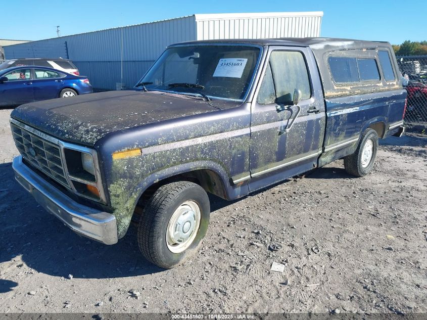 2FTDF15Y1FCA74680 1985 FORD F-150 photo no. 2