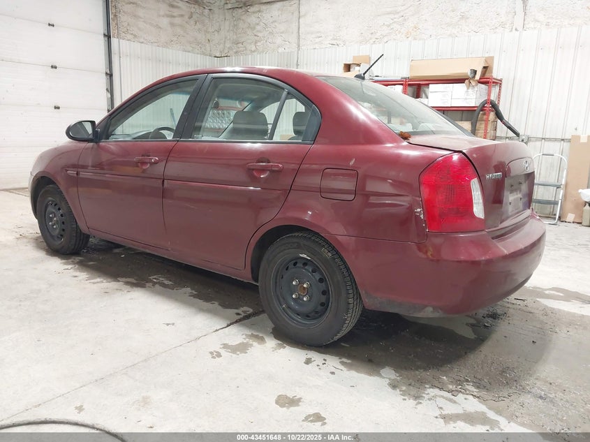 KMHCN46C89U319350 2009 HYUNDAI ACCENT photo no. 3