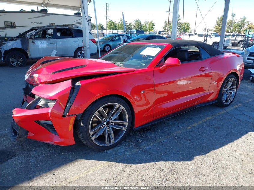 2017 CHEVROLET CAMARO 1SS 1G1FF3D75H0171218