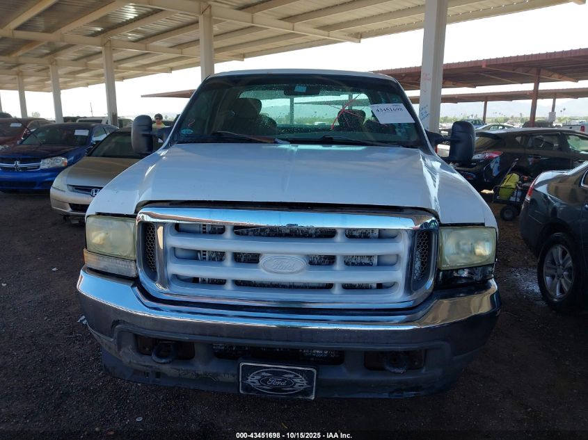 2002 Ford F-250 Lariat/Xl/Xlt VIN: 1FTNX20FX2EA51089 Lot: 43451698