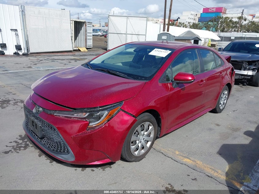2022 TOYOTA COROLLA LE - JTDEPMAE1NJ210675
