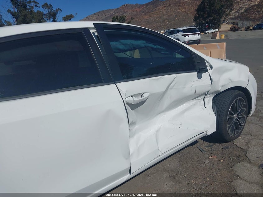 2016 TOYOTA COROLLA S PLUS 5YFBURHE5GP411024