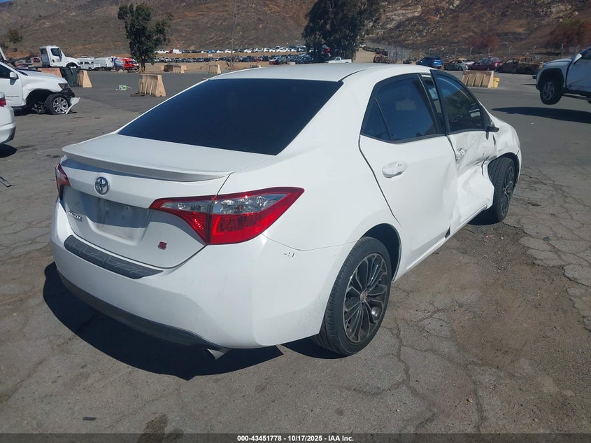 2016 TOYOTA COROLLA S PLUS 5YFBURHE5GP411024