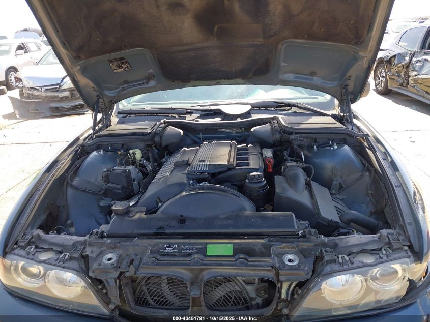 2001 BMW 525Ia VIN: WBADT43421GF57807 Lot: 43451791