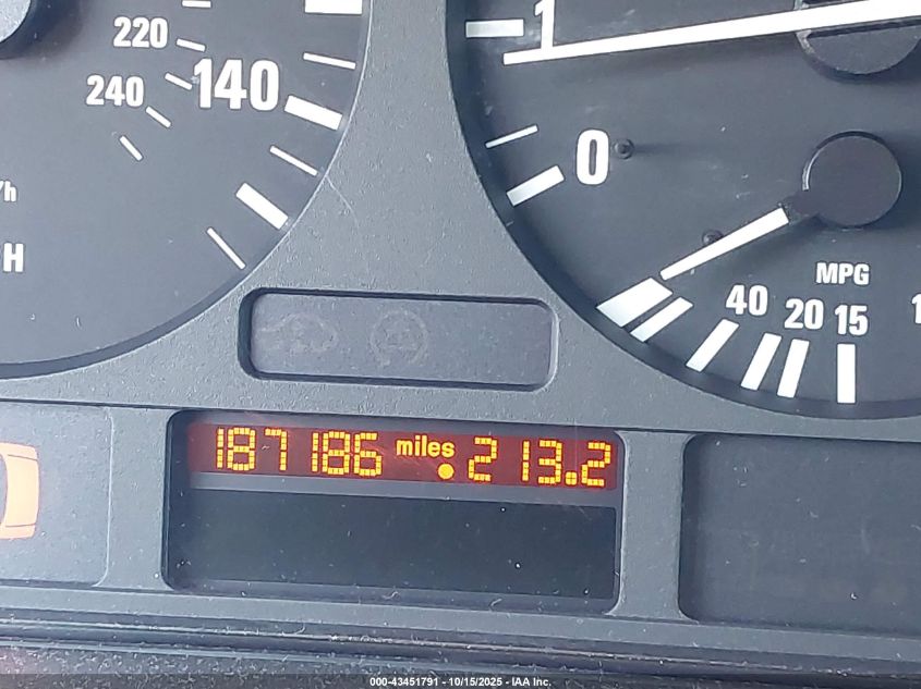 2001 BMW 525Ia VIN: WBADT43421GF57807 Lot: 43451791