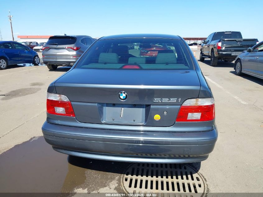 2001 BMW 525Ia VIN: WBADT43421GF57807 Lot: 43451791