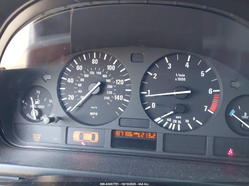 2001 BMW 525Ia VIN: WBADT43421GF57807 Lot: 43451791