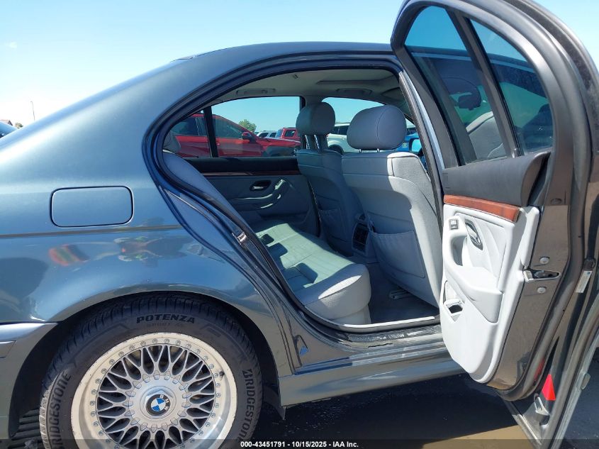 2001 BMW 525Ia VIN: WBADT43421GF57807 Lot: 43451791