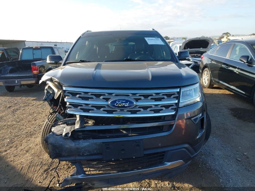 2018 Ford Explorer Xlt VIN: 1FM5K7D88JGA55888 Lot: 43451795