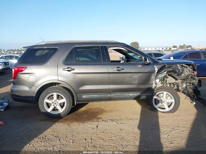 2018 Ford Explorer Xlt VIN: 1FM5K7D88JGA55888 Lot: 43451795
