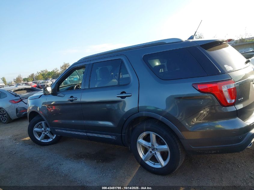 2018 Ford Explorer Xlt VIN: 1FM5K7D88JGA55888 Lot: 43451795
