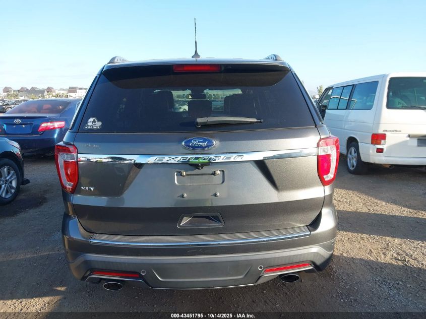 2018 Ford Explorer Xlt VIN: 1FM5K7D88JGA55888 Lot: 43451795