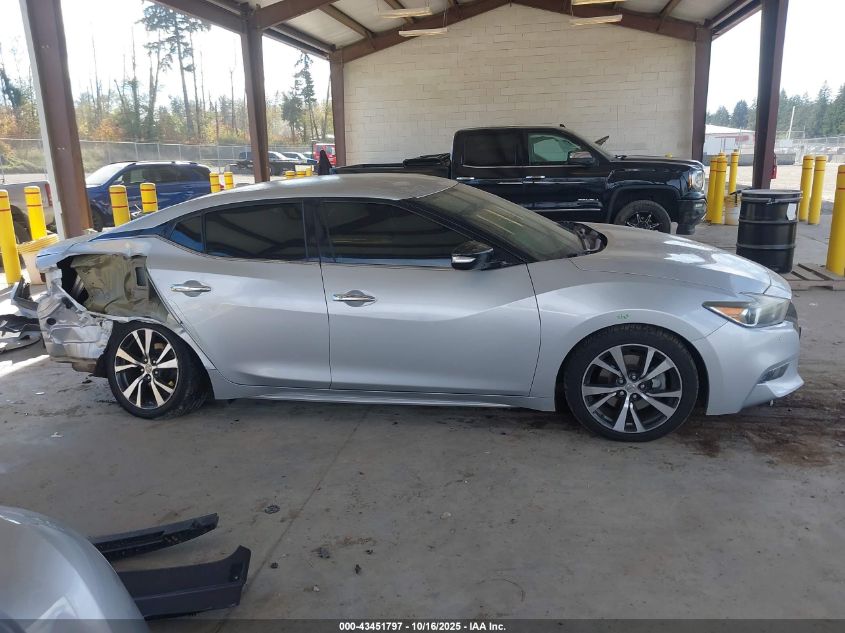2017 Nissan Maxima 3.5 Sv VIN: 1N4AA6AP6HC387413 Lot: 43451797