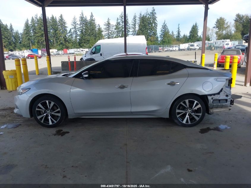 2017 Nissan Maxima 3.5 Sv VIN: 1N4AA6AP6HC387413 Lot: 43451797