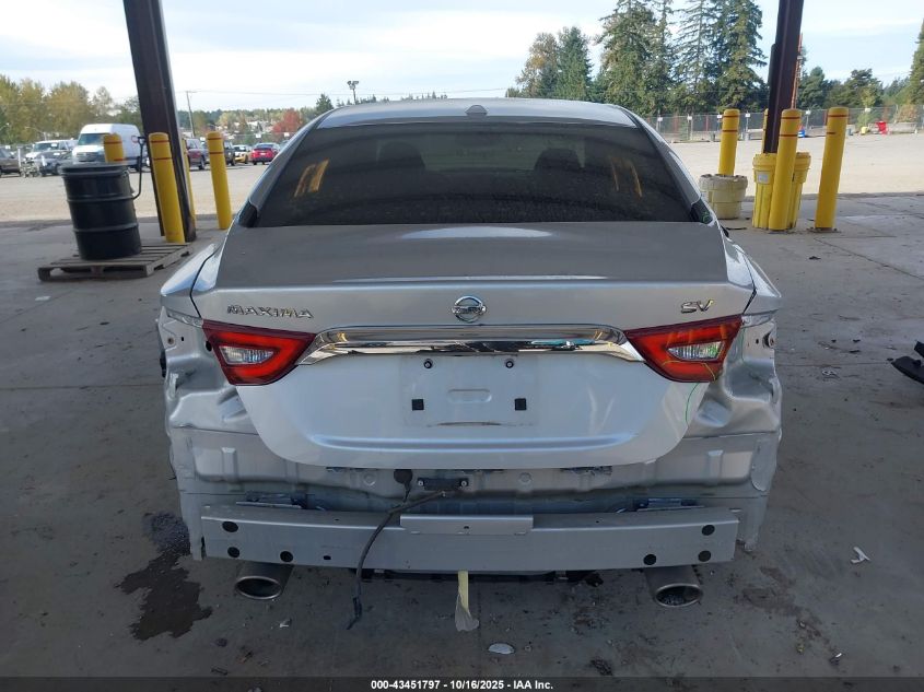 2017 Nissan Maxima 3.5 Sv VIN: 1N4AA6AP6HC387413 Lot: 43451797