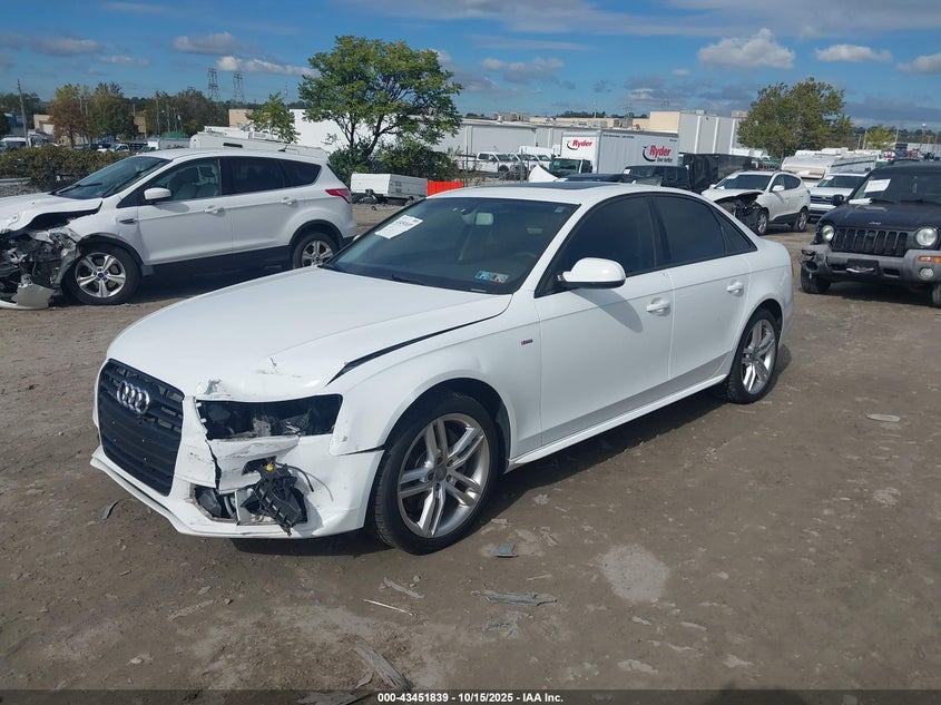 2016 AUDI A4 2.0T PREMIUM WAUBFAFL6GN016406