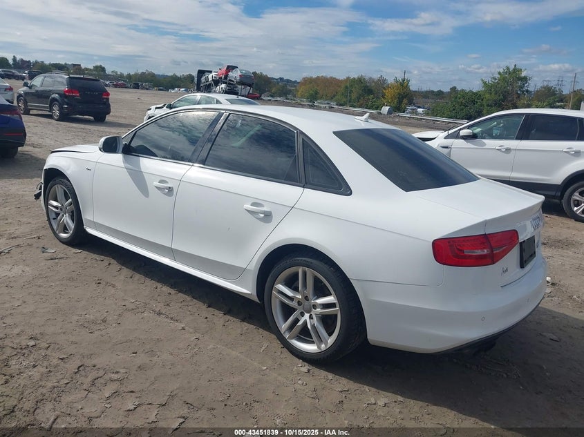 2016 AUDI A4 2.0T PREMIUM WAUBFAFL6GN016406