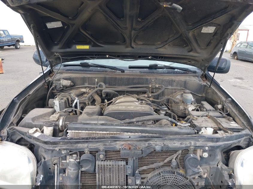 2001 Toyota Sequoia Limited V8 VIN: 5TDBT48A11S043894 Lot: 43451872