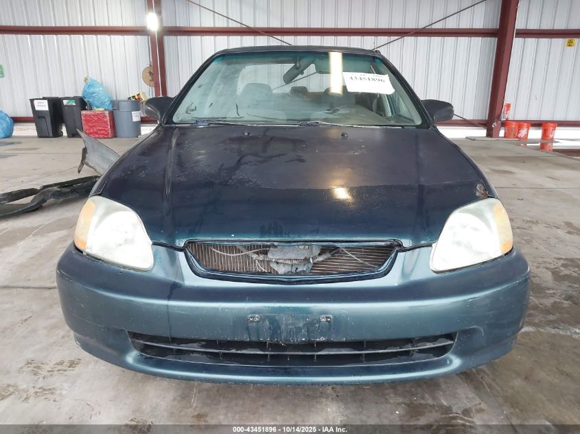 1997 Honda Civic Lx VIN: 2HGEJ6672VH552811 Lot: 43451896
