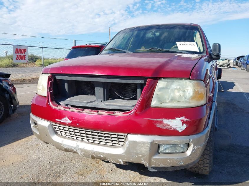 2003 Ford Expedition Eddie Bauer VIN: 1FMPU17L43LB48885 Lot: 43451934