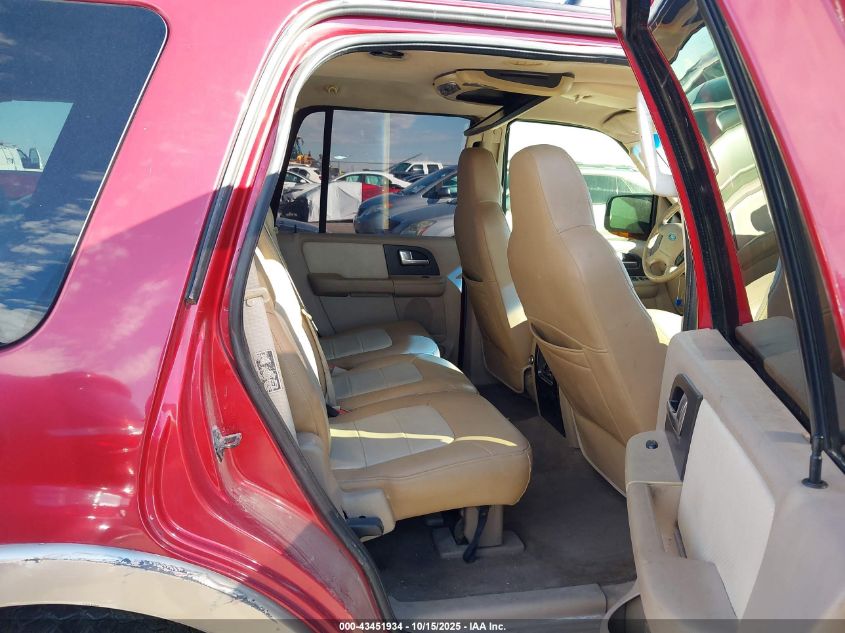 2003 Ford Expedition Eddie Bauer VIN: 1FMPU17L43LB48885 Lot: 43451934