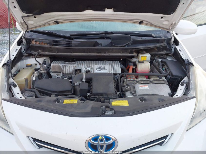 2012 Toyota Prius V Three VIN: JTDZN3EU8C3154657 Lot: 43451949