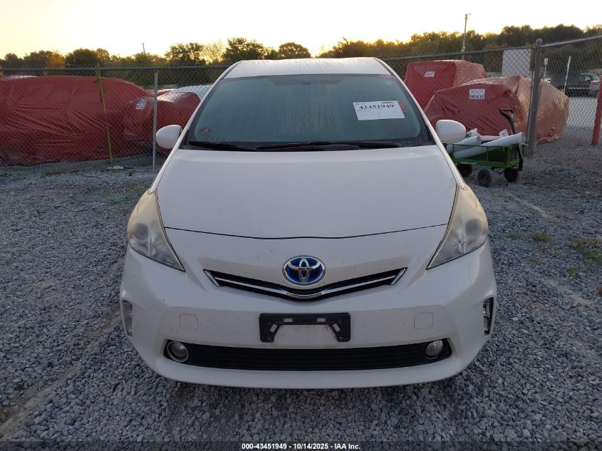 2012 Toyota Prius V Three VIN: JTDZN3EU8C3154657 Lot: 43451949
