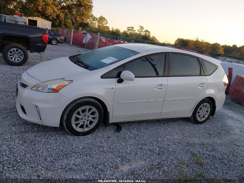 2012 Toyota Prius V Three VIN: JTDZN3EU8C3154657 Lot: 43451949