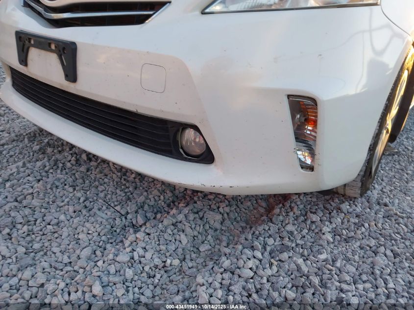 2012 Toyota Prius V Three VIN: JTDZN3EU8C3154657 Lot: 43451949