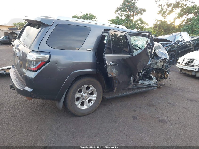 2016 TOYOTA 4RUNNER SR5 JTEZU5JR0G5120623