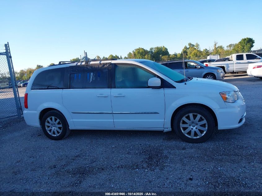 2016 Chrysler Town & Country Touring VIN: 2C4RC1BG6GR296687 Lot: 43451966