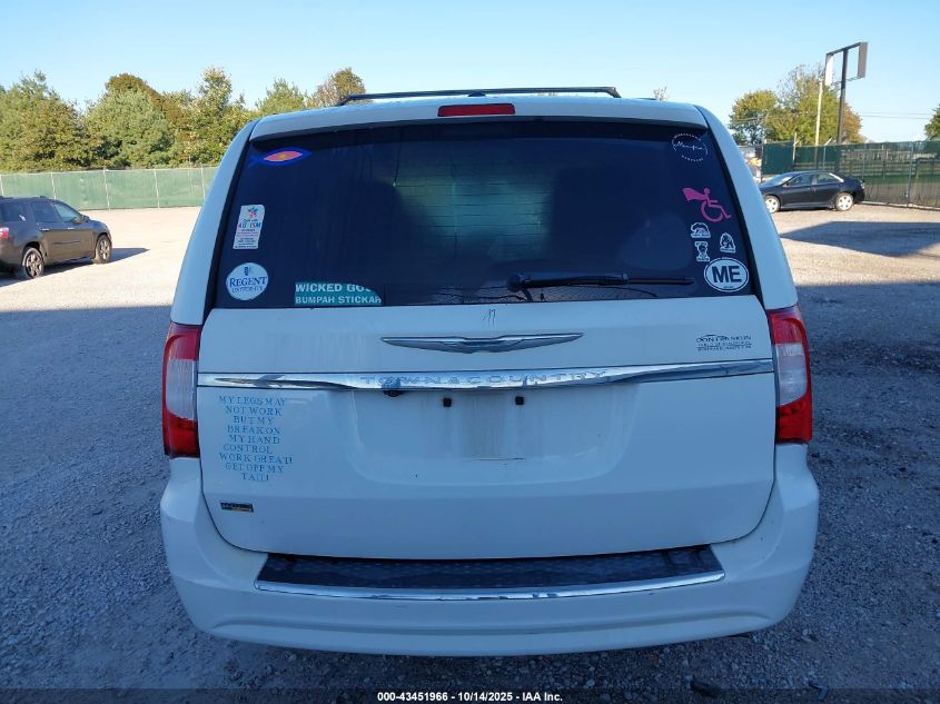 2016 Chrysler Town & Country Touring VIN: 2C4RC1BG6GR296687 Lot: 43451966