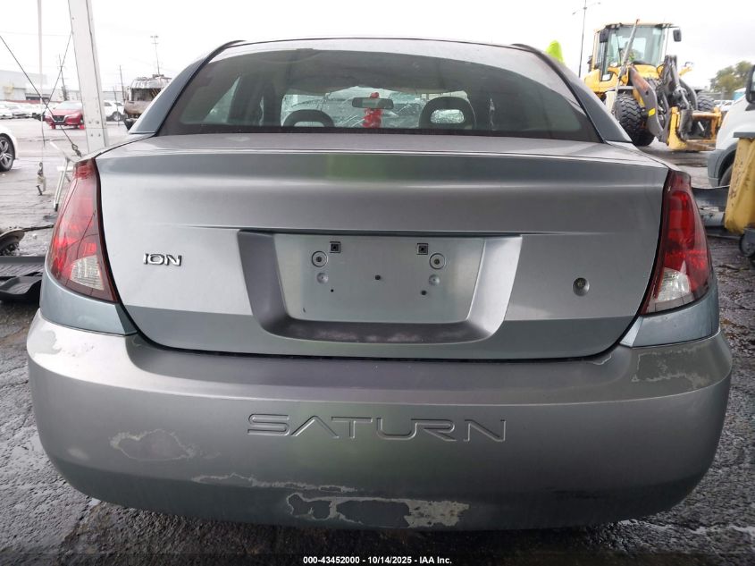 2003 Saturn Ion 2 VIN: 1G8AJ52F93Z201129 Lot: 43452000