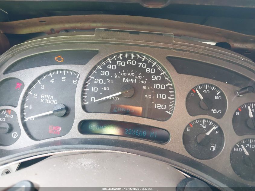 2005 GMC Sierra 1500 Denali VIN: 2GTEK63N151117222 Lot: 43452001