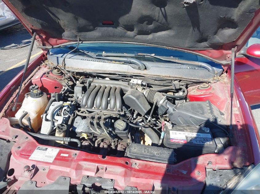 2001 Ford Taurus Se VIN: 1FAFP53UX1G169507 Lot: 43452032