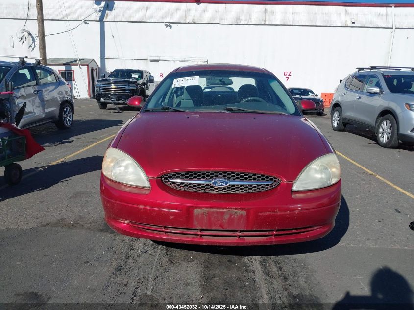 2001 Ford Taurus Se VIN: 1FAFP53UX1G169507 Lot: 43452032